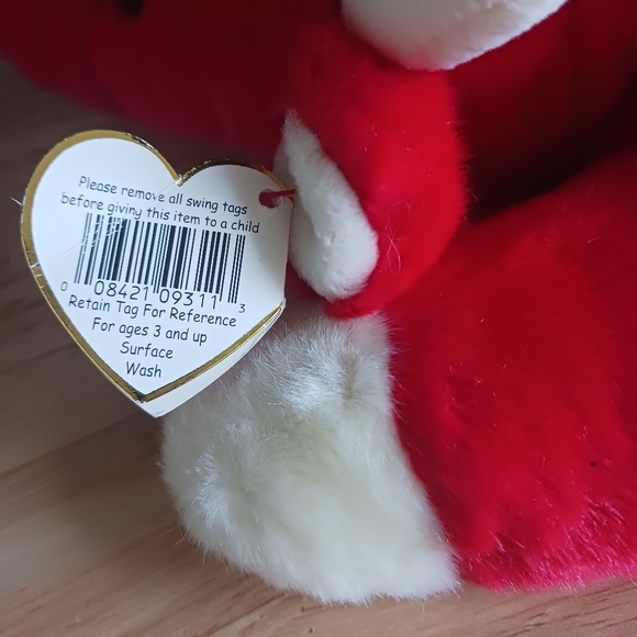 Collectible, "Snort," the Bull, Retired Ty 1996 Beanie Buddy - Picture 4 of 11